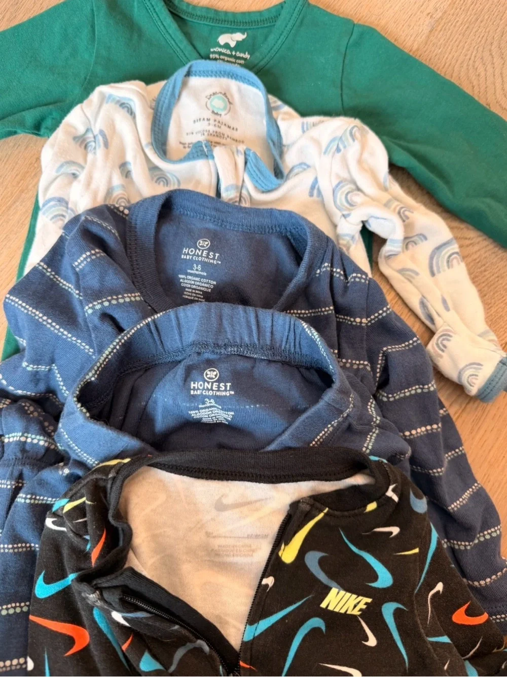 Bundle of 10 Baby Boys Pajamas / Outfits 3-6 months